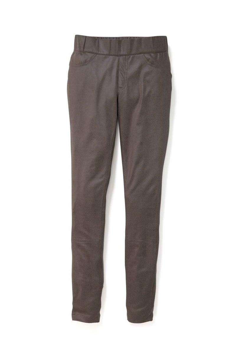 Tchibo Women Plain Pull On Tights, Dark Brown - Image 2